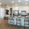 a kitchen with a large island