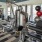 a gym with exercise equipment