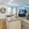 a kitchen with a large island