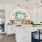 a kitchen with a large island